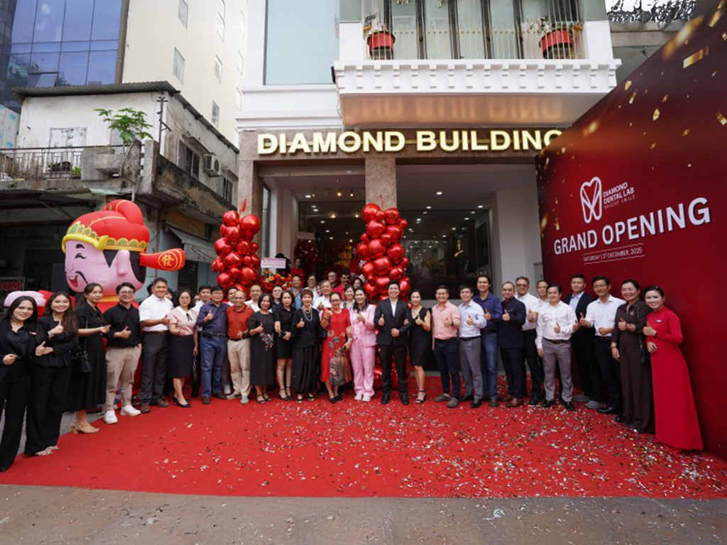 Quá trình Diamond mở rộng hợp tác và xây dựng uy tín